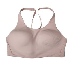Athleta Sports Bra Womens 34D Light Pink High Impact Advance Wireless‎ Active